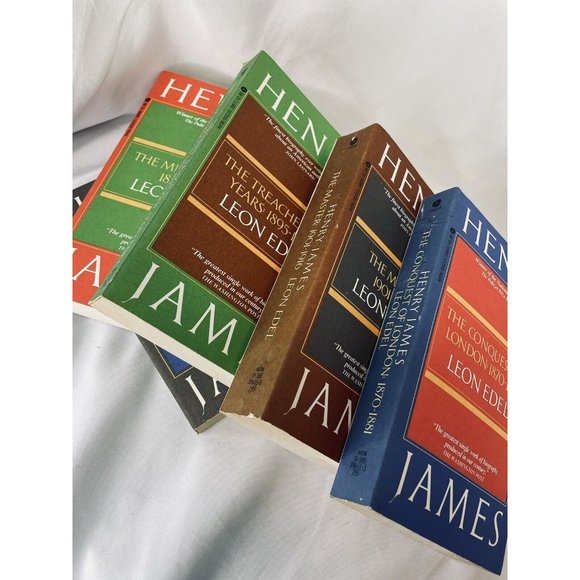 Henry James The Complete Biography Leon Edel Box Set Discus Avon Paperback Books - Picture 5 of 12